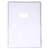 Protège-cahiers cristal PVC 12/100ème A4 - Incolore