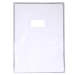Protège-cahiers cristal PVC 12/100ème A4 - Incolore