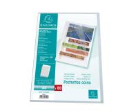 Pak 100 L-mappen - gestructureerde PP 12/100e - A4 - Transparant