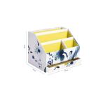 Inkebana, Porte lettres avec tiroir 24x16x18 cm - Multicolore