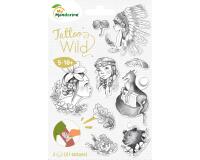 Tattoo Mania, Wild - Noir & Blanc