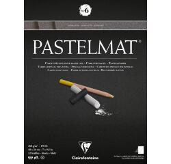 Pastelmat N°6, Pastellmalblock, kopfgeleimt, 12 Blatt 18x24 cm, 360g