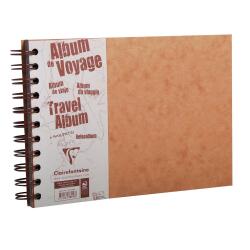 Album de voyage Age Bag reliure intégrale A5 paysage 80 pages ligné 120g + uni à grain 160g
