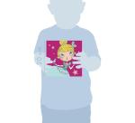 Graffy Paint, Princesse, 20x20 cm - Rose