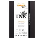Calligrapher pad bloc A5+ 50 feuilles uni 130 g - Noir