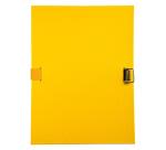 Chemise à sangle dos extensible avec rabat en pied et boucle à coulisseau cranté - polypropylène