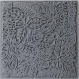 Cernit plaque de texture Leaves - Gris