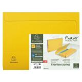 FOREVER® Pak van 50 pocketmappen 290g/m2 - 24x32cm voor A4