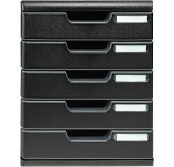 Modulo de clasificación A4 5 cajones - Negro