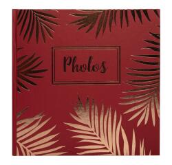 Book album 30p. black 25x25cm PALMA Blue