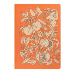 Jardin des Sens, Carnet brochure souple A5 14,8x21 cm, 160 pages, ligné, dos toilé, ass.