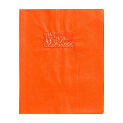 Protège-cahiers grain cuir PVC 22/100ème 17x22 cm