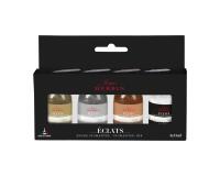 COFFRET ASSORTIMENT 4 FLACONS ENCRES ECLATS PIGMENTEES 15ml - Assortis