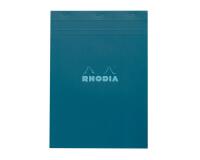 Bloc agrafé Rhodia Couleurs Paon N°18 A4 21x29,7 cm - Paon