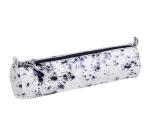 COSMICUIR DAIM Trousse ronde Ø5,5x22 cm Bleu foncé