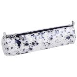 COSMICUIR DAIM Trousse ronde Ø5,5x22 cm Bleu foncé
