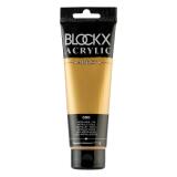 Peinture acrylique fine tube 120ml - Or métallisé