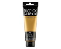 Peinture acrylique fine tube 120ml - Or métallisé