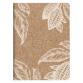 Cocoa motif, Carnet mots de passe piqué cousu fil A5 - 14,8 x 21 cm, 32 pages imprimées, ass. - Cacao