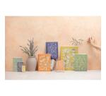 Jardin des Sens, Trousse en coton 22x16 cm motif allover