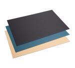 Sous-main en carton rigide OfficeByMe 57,5 x 37,5cm - Couleurs assorties