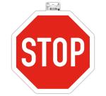 Plaque de signalisation 'STOP'