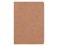 Cahier piqué Age Bag A5 96 pages uni - Tabac