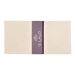 20 enveloppes DL(110x220mm) Vélin pur coton gommées - Crème