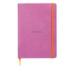 Rhodiarama carnet souple A5 160 pages papier ivoire 90 g fermeture élastique