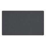 Rhodiarama sous-main souple M (80x40 cm) simili cuir italien - étui kraft - Titane