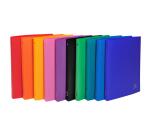 Classeur 4 anneaux 15mm polypropylène OPAK - A4 - Couleurs assorties