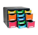 Moule de classement Storebox Multi 11 tiroirs Iderama - Arlequin