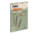 PaintON Vert de Gris bloc collé 30F A4 250g - Vert de gris