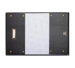 Cajas de almacenamiento NeoDeco - 35x51,5x16 cm, A3+ - Negro