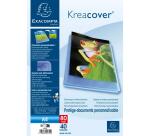 Display Book KreaCover PP A4 40Pkt Blue - Blue