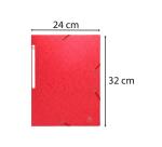 Chemises à élastiques carte lustrée 3 rabats monobloc