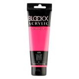 Peinture acrylique fine tube 120ml - Rose fluo