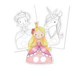 Graffy Puppet, Prince et Princesse - Rose