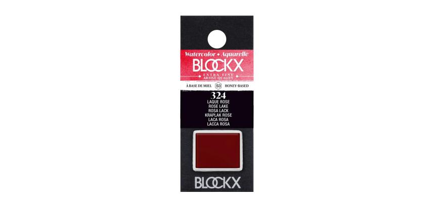 Aquarelle extra-fine demi-godet - Laque rose