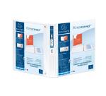 Classeur PP personnalisable Kreacover - 4 anneaux en D 30mm - A4 maxi - Blanc