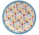 Platos de cartón sin plástico - Ø 23 cm - Festivo