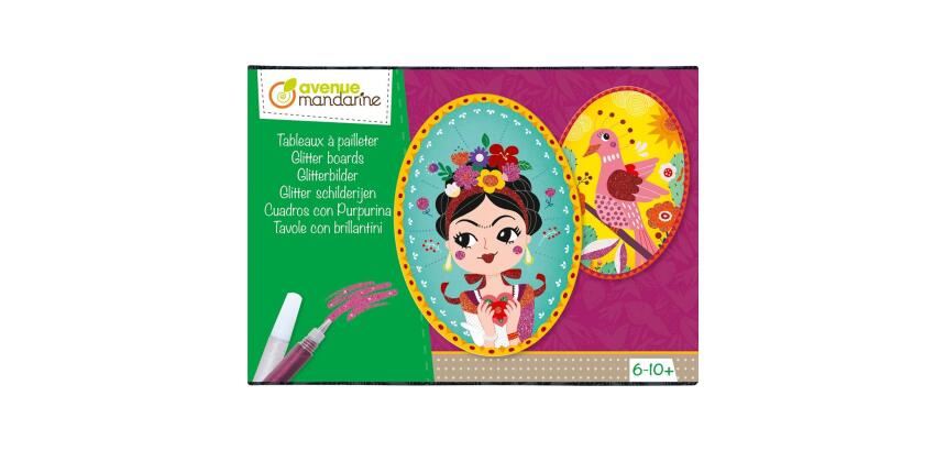 Boîte créative, Tableaux à pailleter - Multicolore