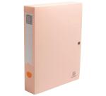 Boîte de classement à pression dos 60mm PP recyclé Skandi - Couleurs assorties