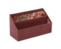 Rhodia collection ORANGE Botanique - porte-courrier, 25 x 10 x 14 cm - Amaranthe