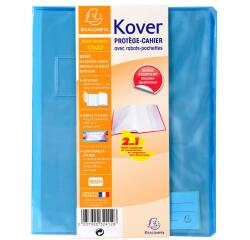 Protector-cuadernos Kover ® translucidos 17x22cm Écolier - Colores surtidos