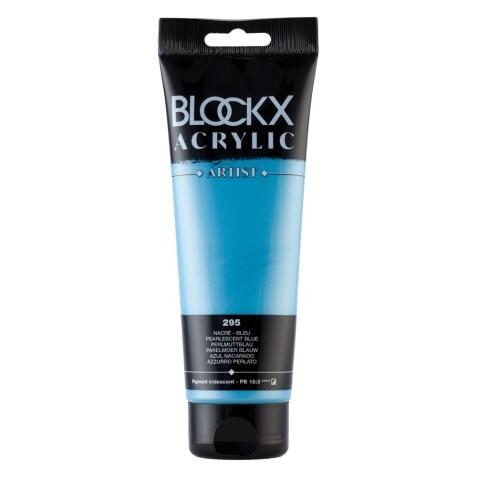 Peinture acrylique fine tube 250ml - Bleu nacré