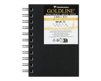 Goldline carnet spiralé 40F A6 140g portrait - Ivoire
