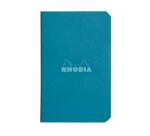 Rhodia Couleur Notebook - No.11 - A7 - Lined - Side Stapled - Peacock