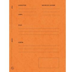 Pack of 25 printed legal folders Pour/Contre pressboard 25x32cm