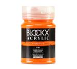 Peinture acrylique fine pot 500ml - Orange de Chine